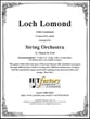 Loch Lomond - String Orchestra Orchestra sheet music cover